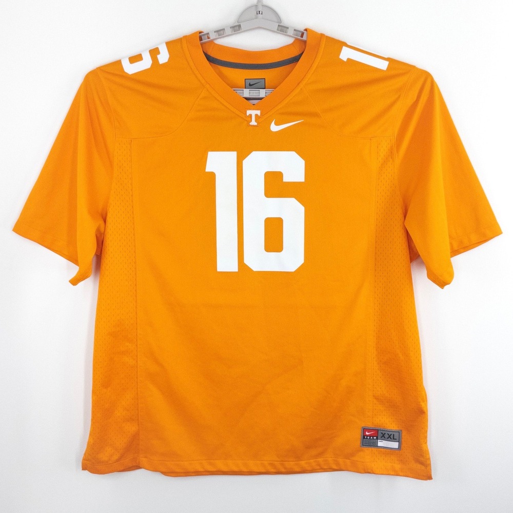 Nike Tennessee Volunteers 16 Football Jersey XXL Orange Peyton Manning Style